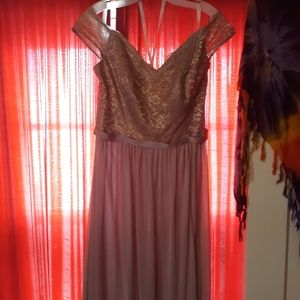 David's Bridal Bridesmaid Size 10 Quartz